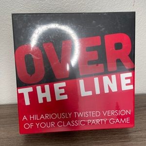 Over The Line Party Game: A Hilarious Combination of Charades & Pictionary NEW